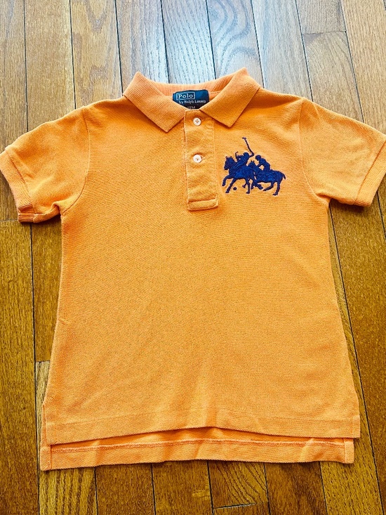 Polo Ralph Lauren Other - Polo Ralph Lauren Toddler Boys Orange Polo Short Sleeve Shirt Size 18M
